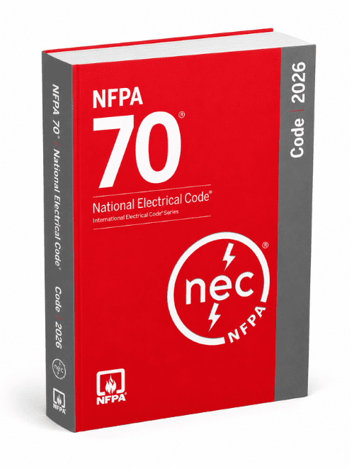 NFPA 70 National Electrical Code 2026 NEC Code Book, ISBN 9781455932207