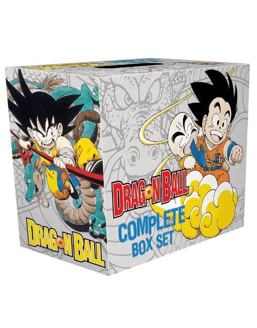 Dragon Ball manga box set with poster and collector booklet