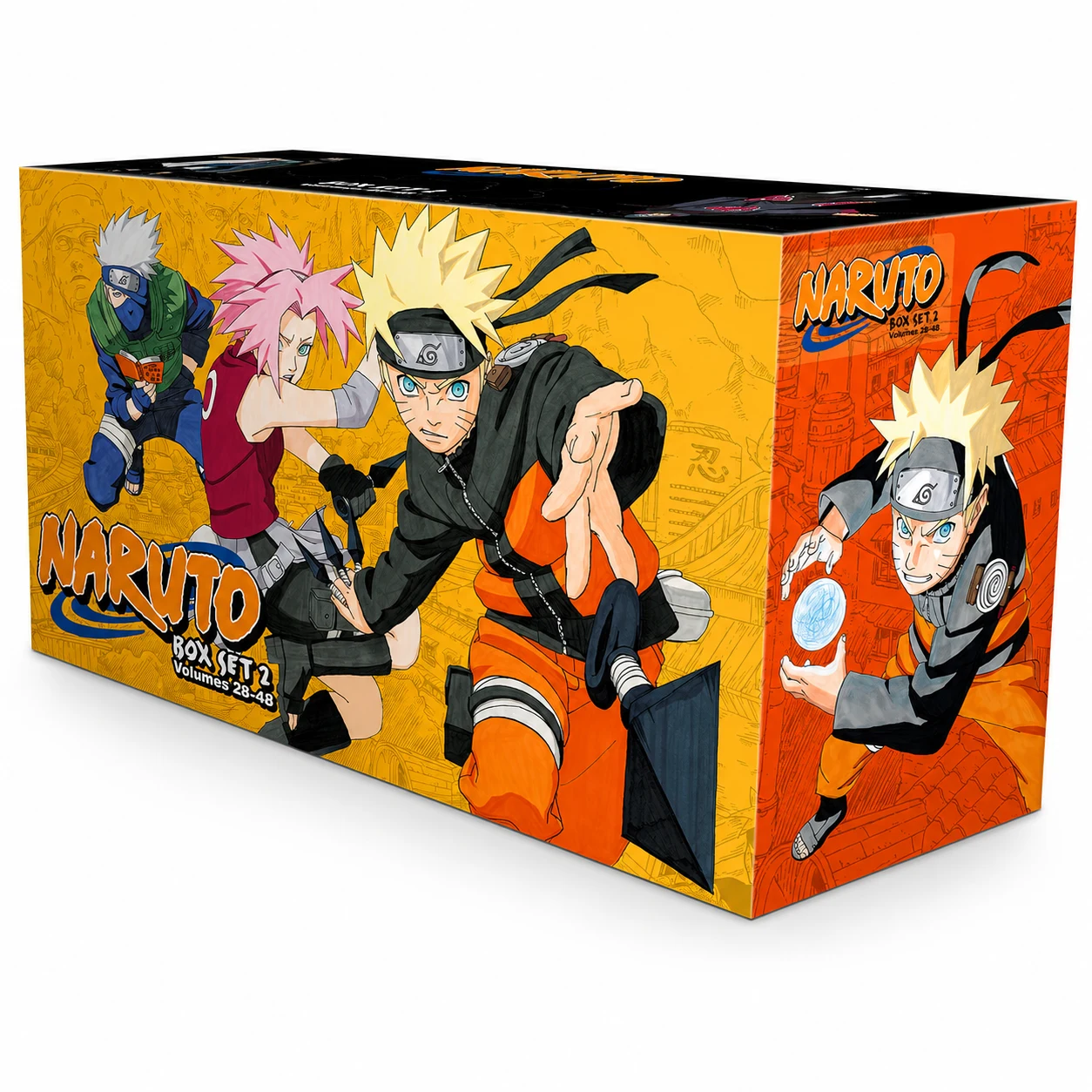 Naruto Manga Box Set 2 Volumes 28 - 48 with Premium by Kishimoto, ISBN 9781421580807